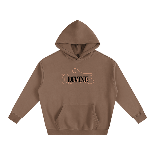 DIVINE Oversized Fleece Hoodie