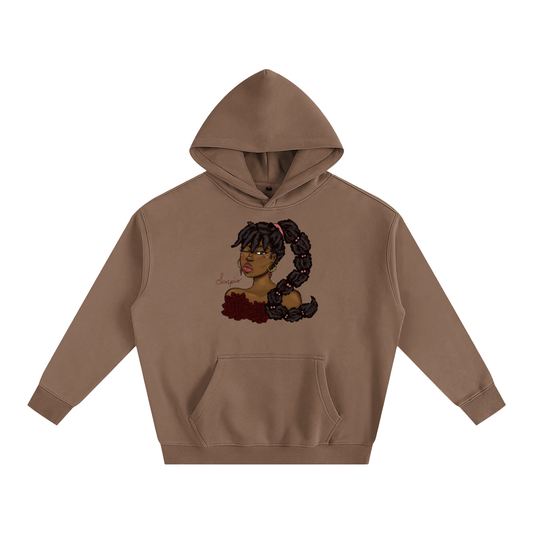 Scorpio Oversized Fleece Hoodie