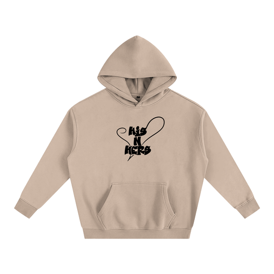 HIS N HERS Oversized Fleece Hoodie