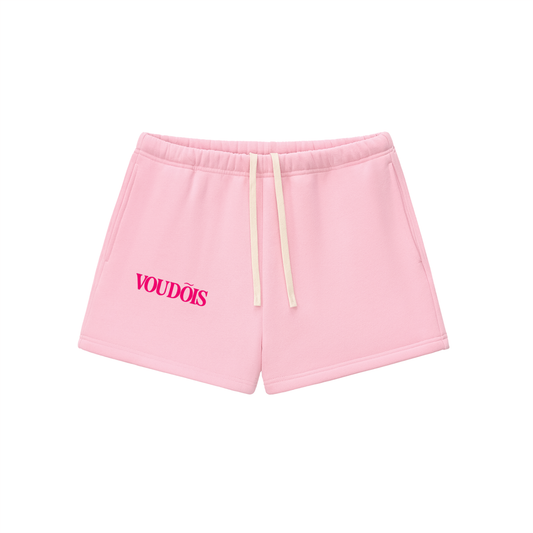 Voudõis Essential Fleece Drawstring Sweatshorts - “Whimsy”