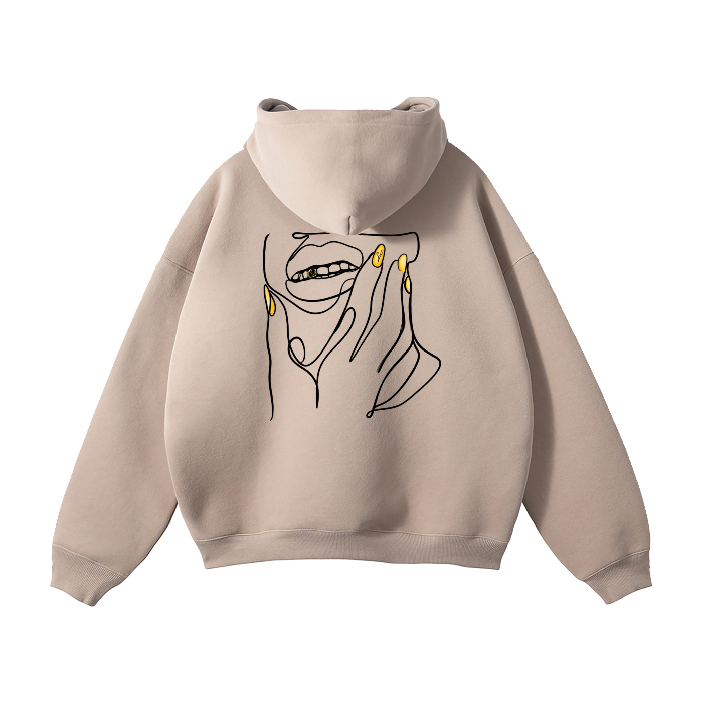 HIS N HERS Oversized Fleece Hoodie