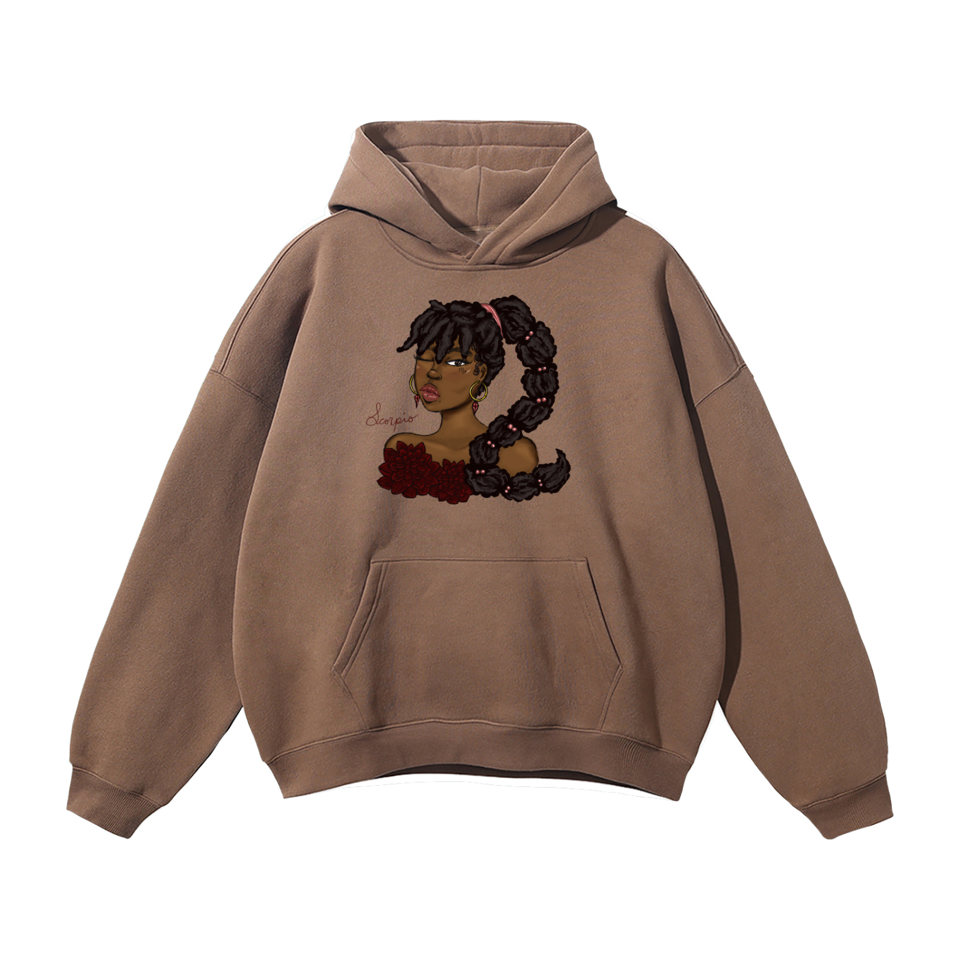 Scorpio Oversized Fleece Hoodie
