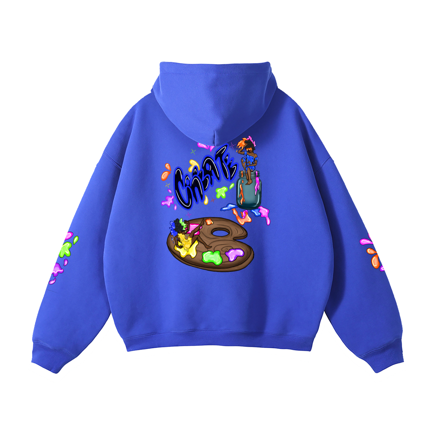 CREATE Oversized Fleece Hoodie