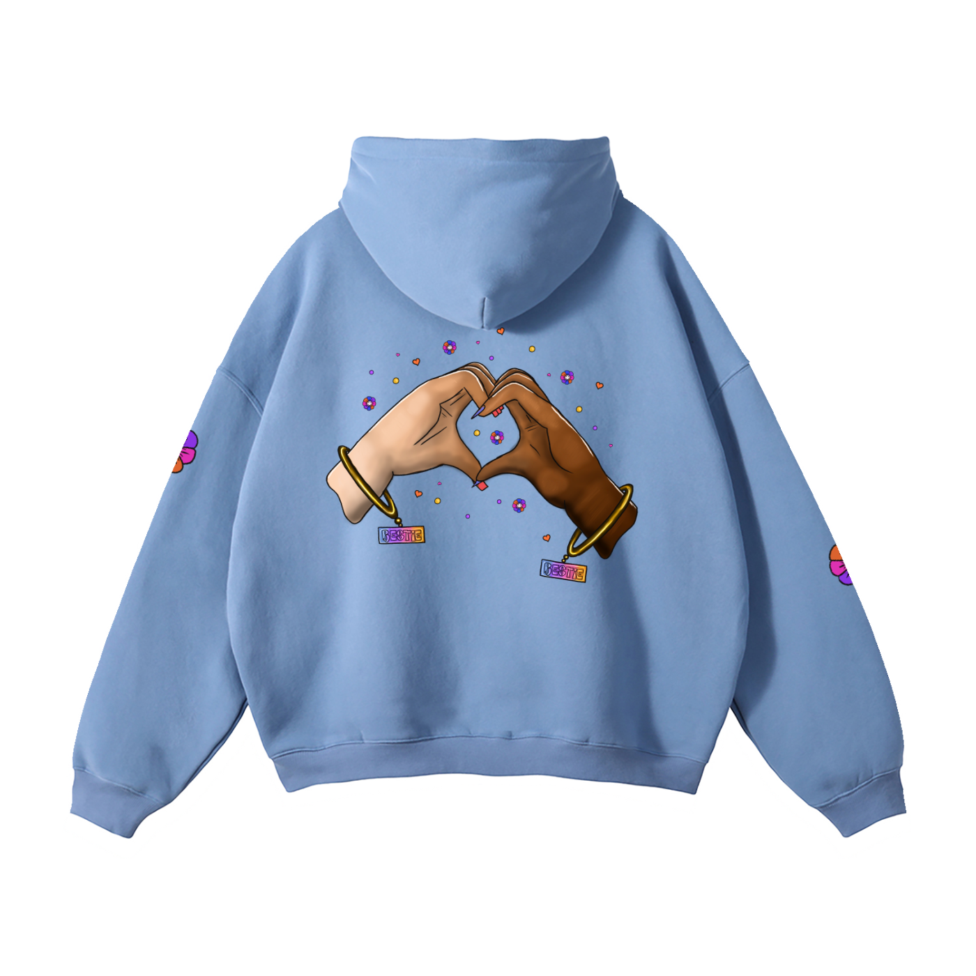 Voudõis Bestfriend Oversized Fleece Hoodie
