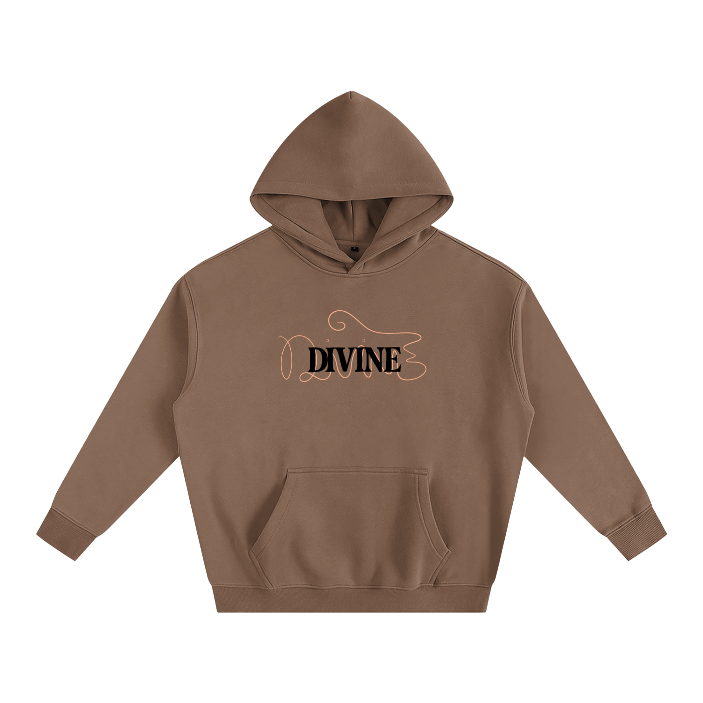DIVINE Oversized Fleece Hoodie