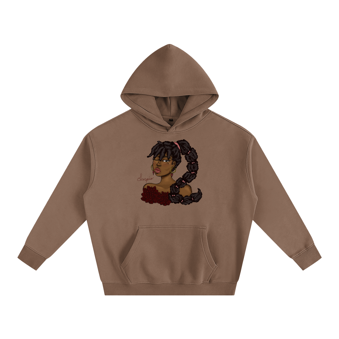 Scorpio Oversized Fleece Hoodie