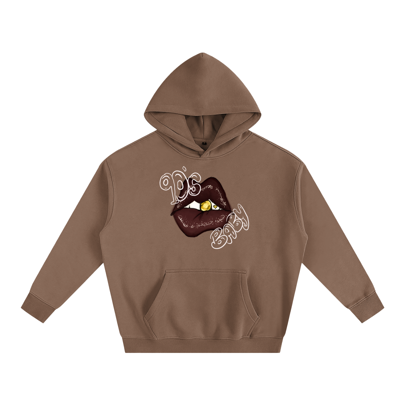 90s Baby Oversized Fleece Sweatshirt