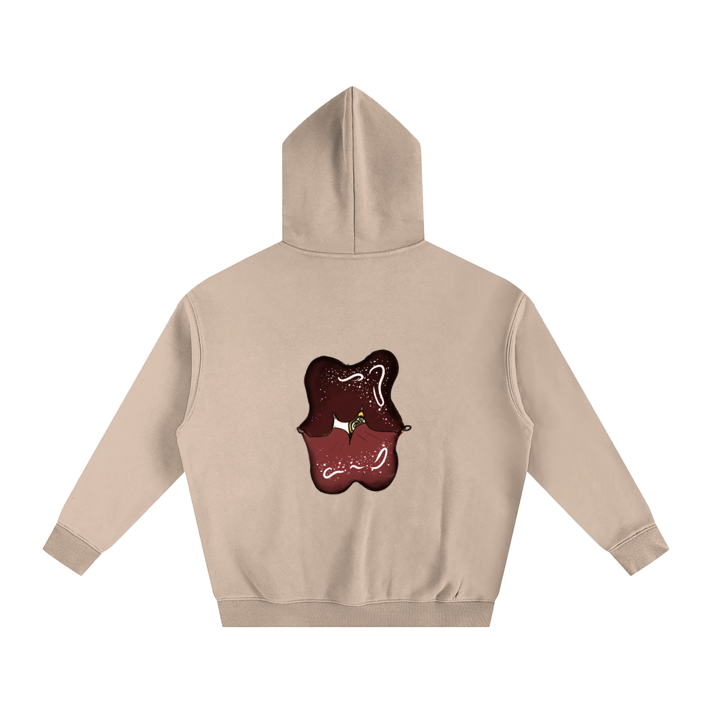 KISS ME SWEETLY Oversized Hoodie