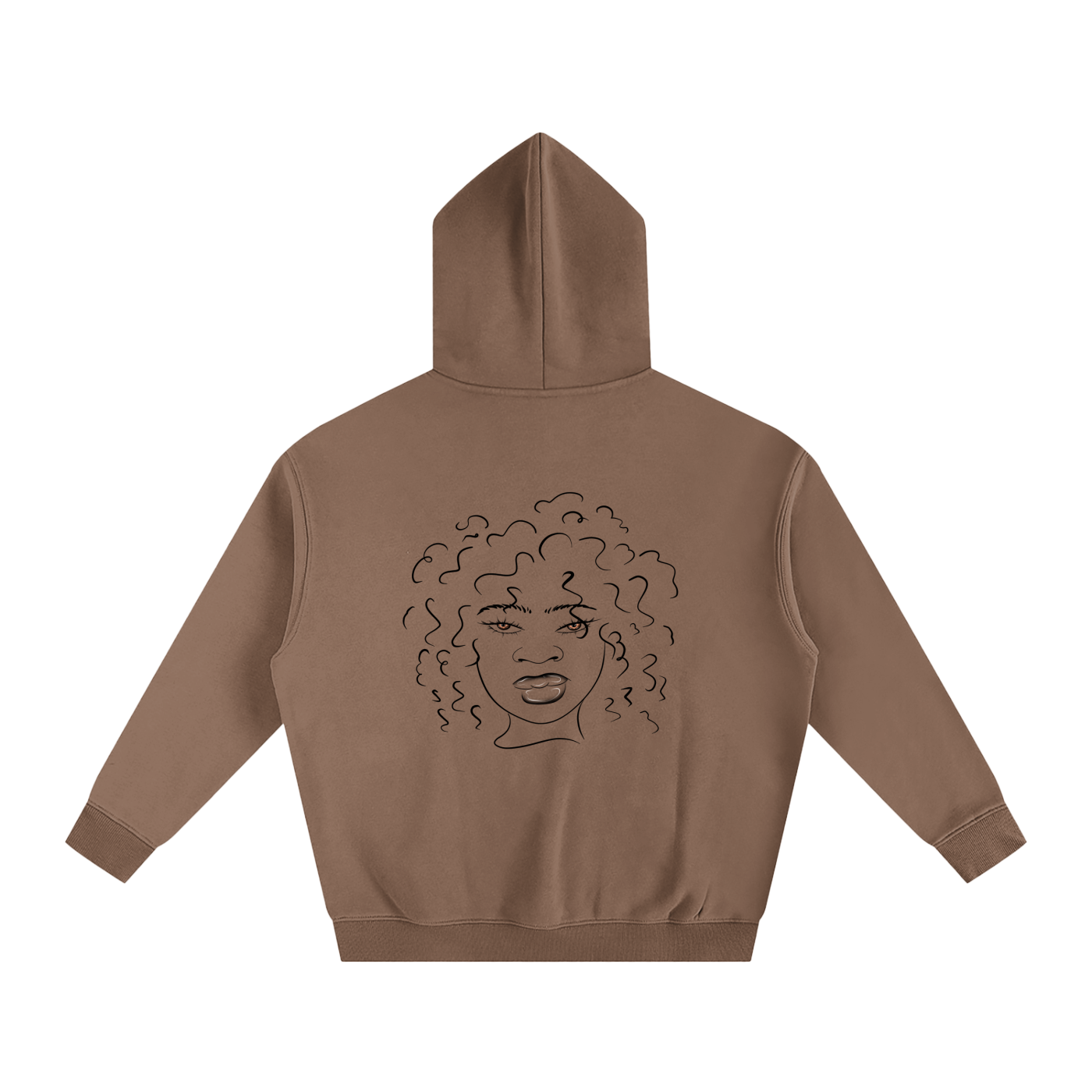 DIVINE Oversized Fleece Hoodie
