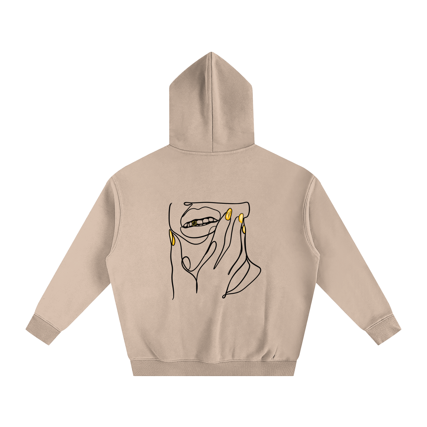 HIS N HERS Oversized Fleece Hoodie